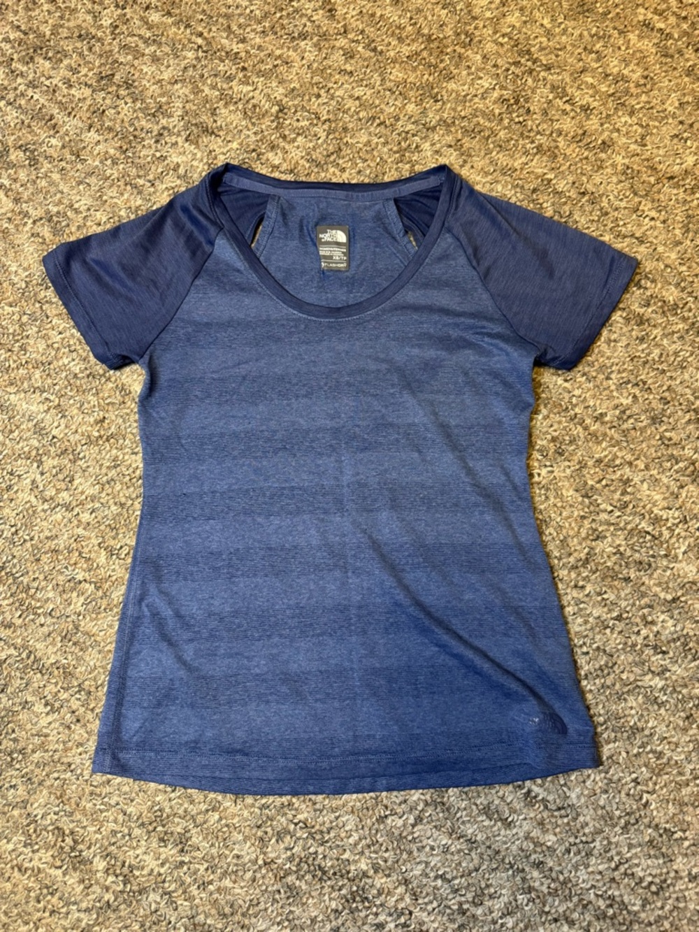 The North Face Women's Short Sleeve Tee in Blue
